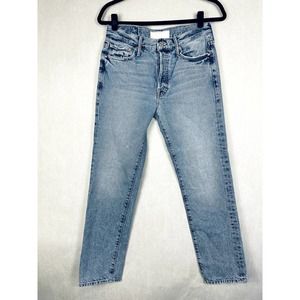 Mother Superior The Trekker Ankle Jeans Button Fly Win Some Lose Some Size 25